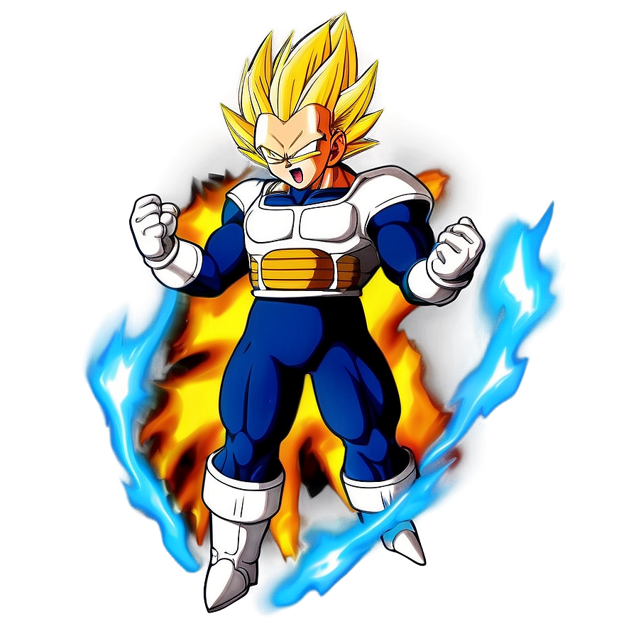 Download Super Saiyan Vegeta Png 54 | Wallpapers.com