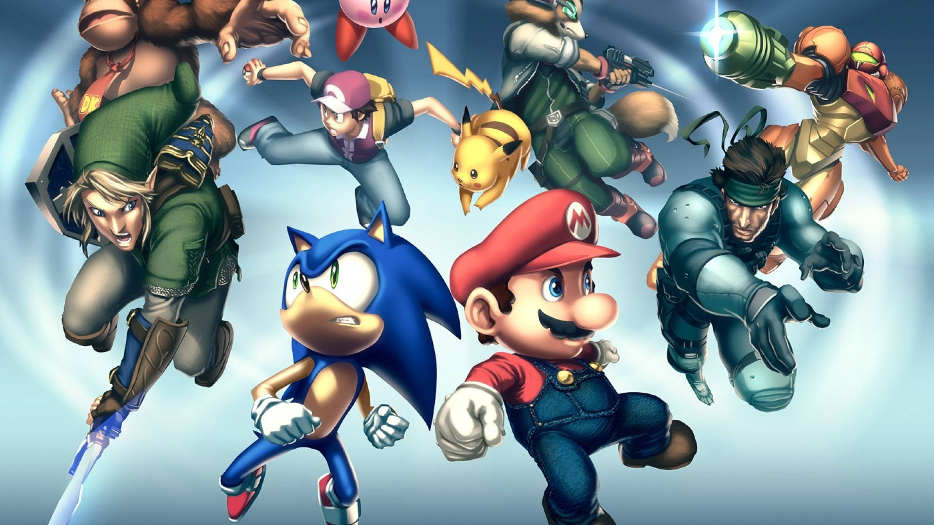 Super Smash Bros Action Mode Wallpaper