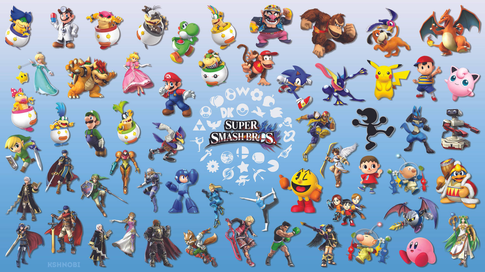 Super Smash Bros Characters Wallpaper