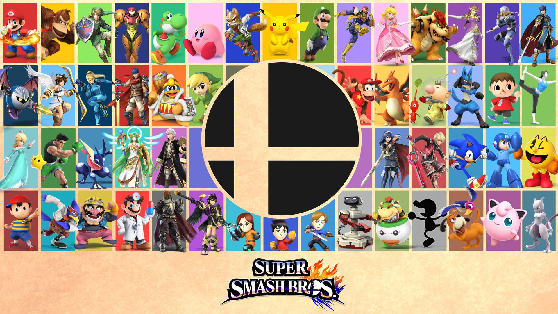 Super Smash Bros Gaming Poster