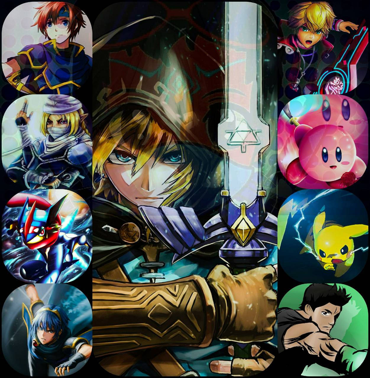 Download NiceSuper Smash Bros. Ultimate Fighters Wallpaper