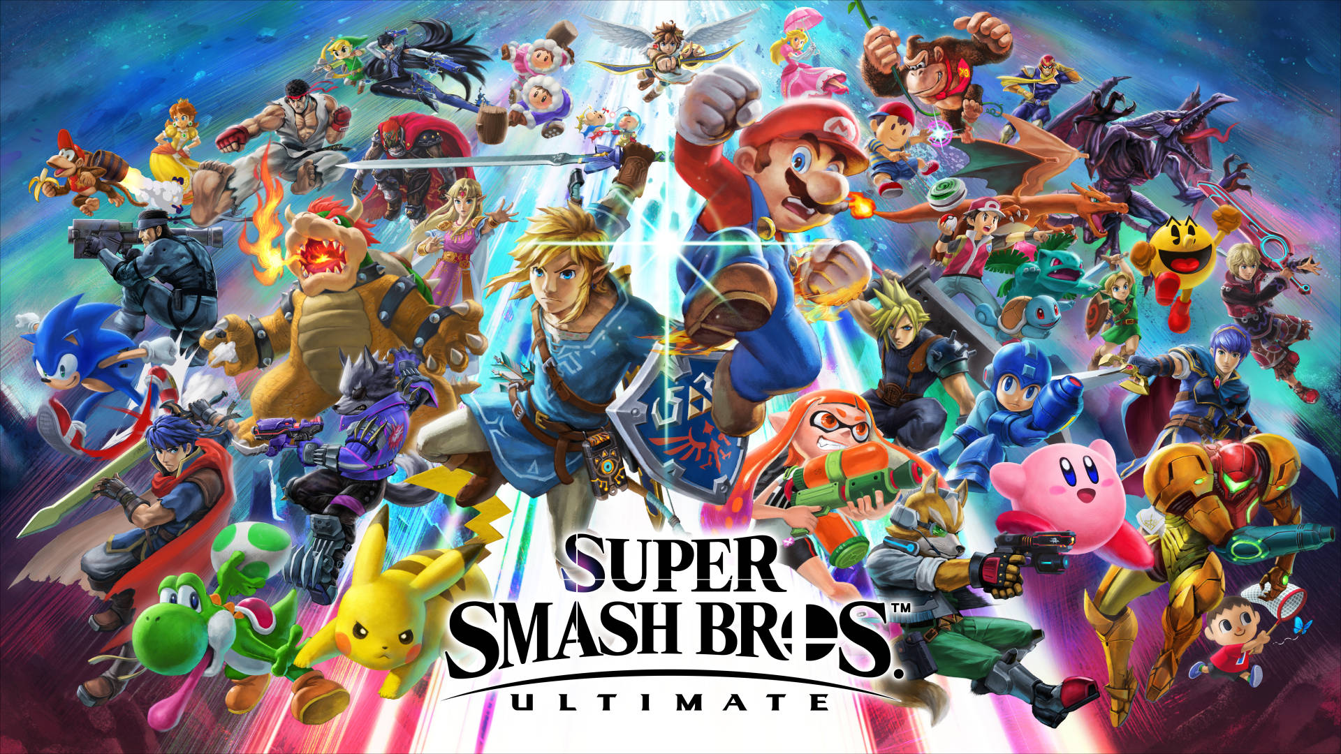 Super Smash Bros Ultimate Heroes Jump Wallpaper