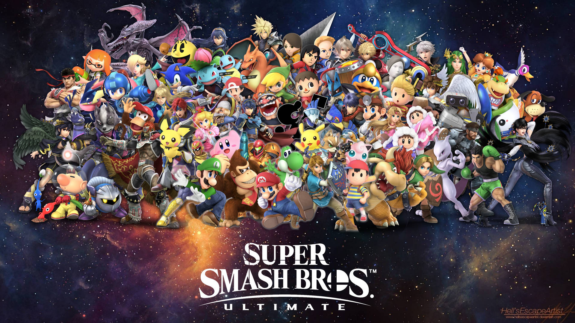 Play the ultimate Super Smash Bros game! Wallpaper