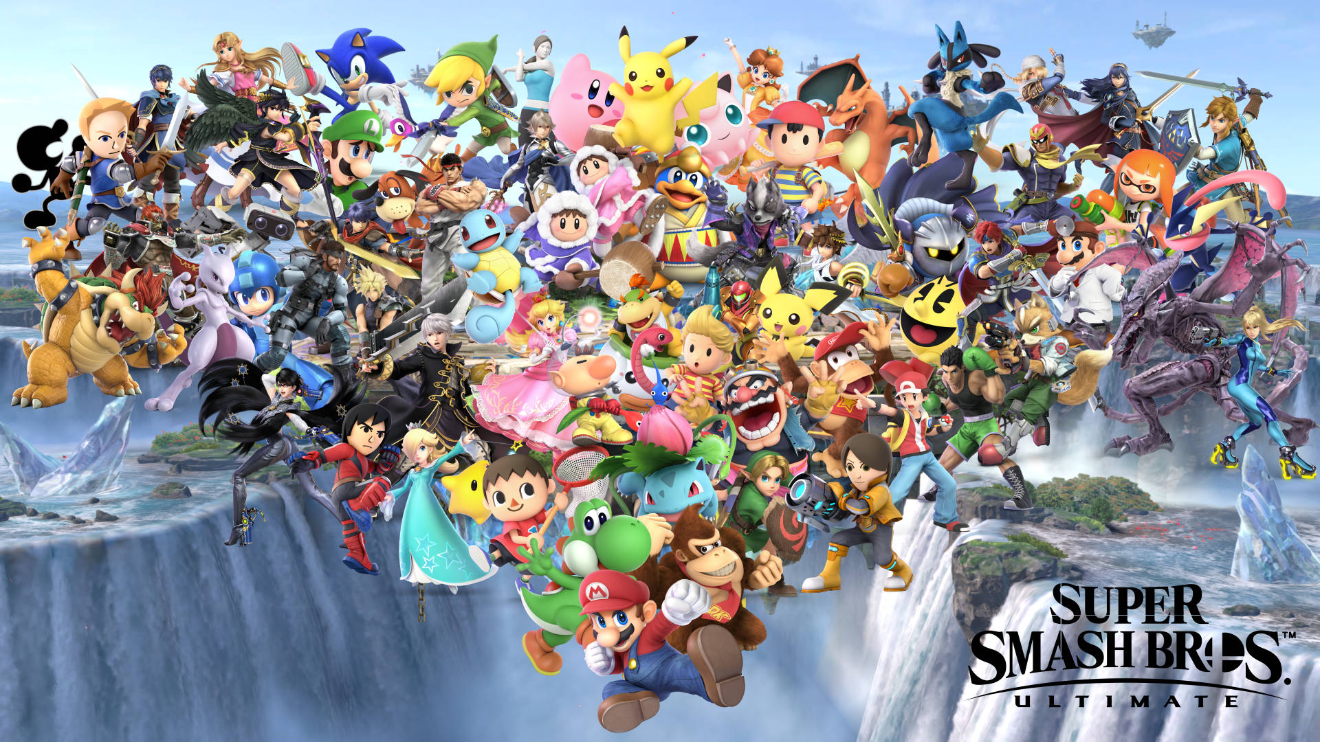 Experience the thrill of Adventure in Super Smash Bros Ultimate Wallpaper