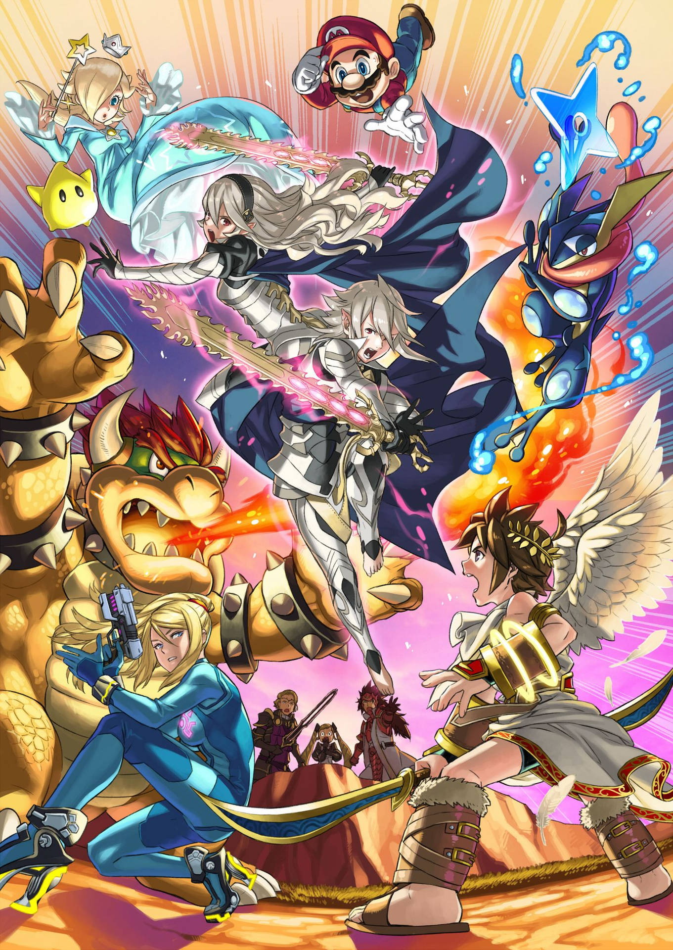 Download Super Smash Bros Zerochan Anime Wallpaper 