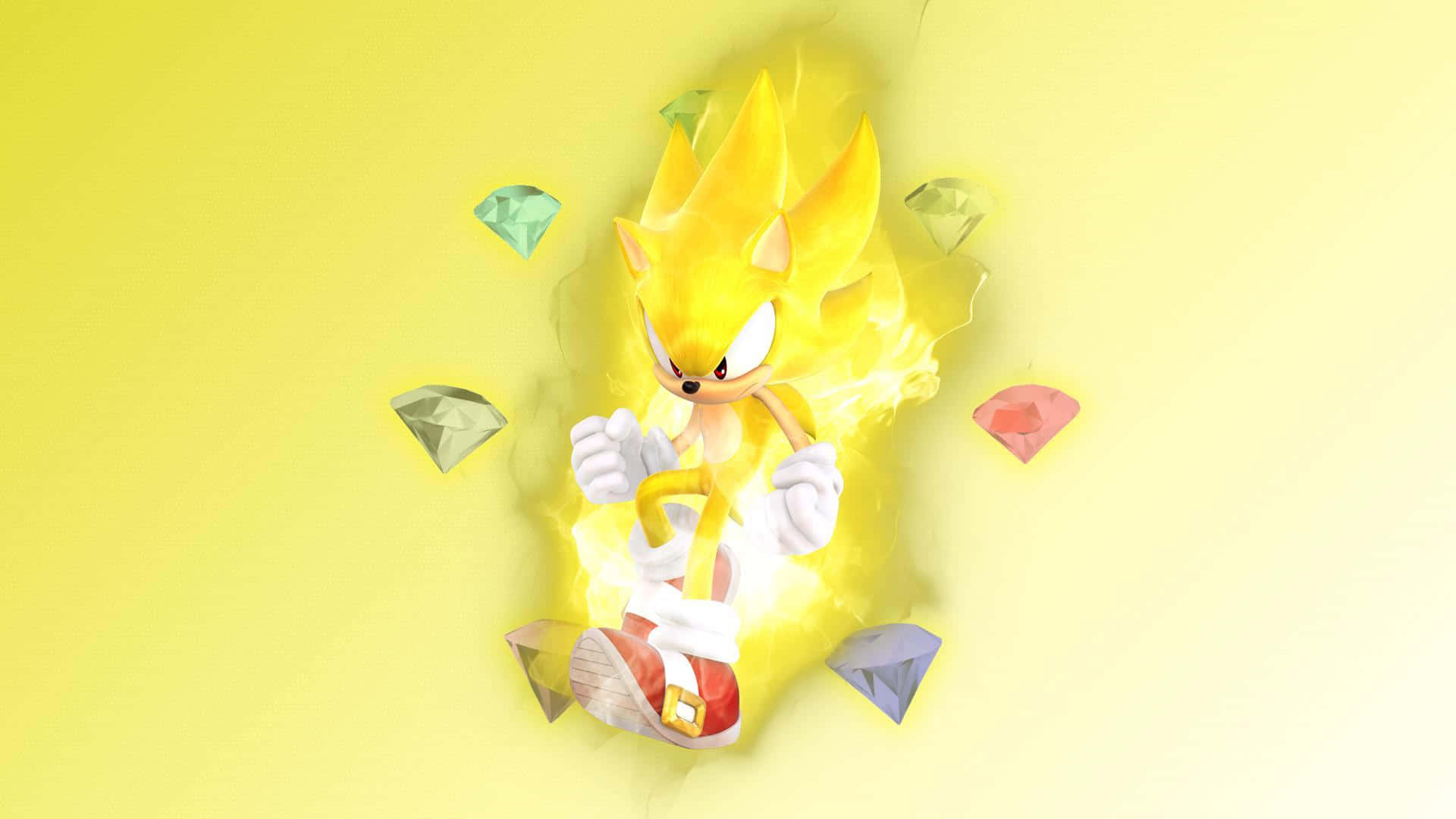 Get ready to blaze the track with Super Sonic!