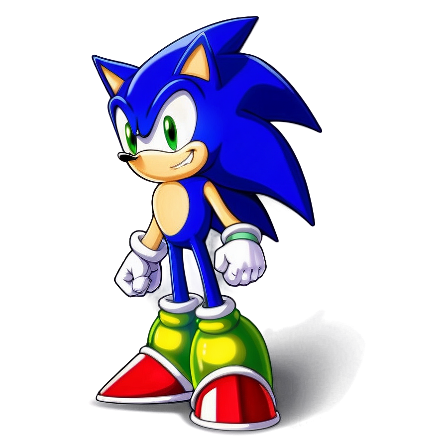 Super Sonic Transformation Png Rvn91 PNG