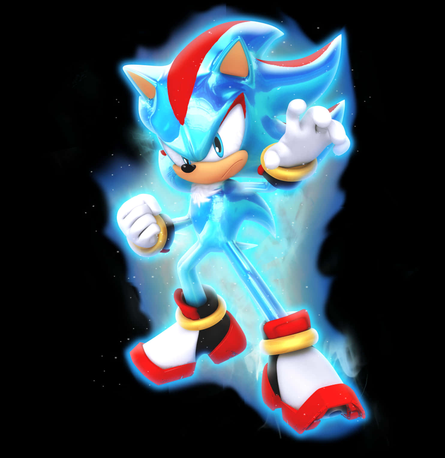 Super Sonic Transformation PNG