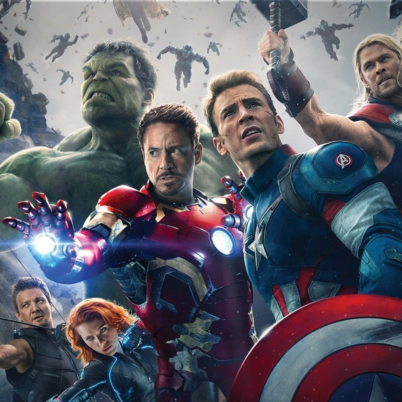 Superheroes Assembled - The Ultimate Super Team Wallpaper
