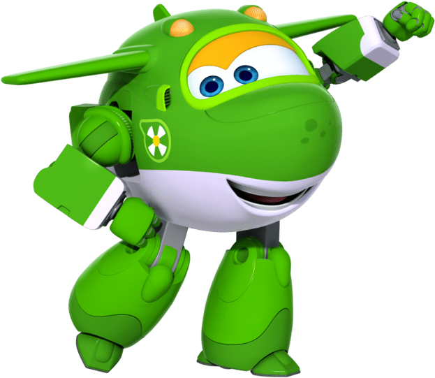 Super Wings Mira Character Render PNG