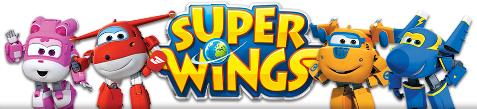 Super Wings Team Banner PNG