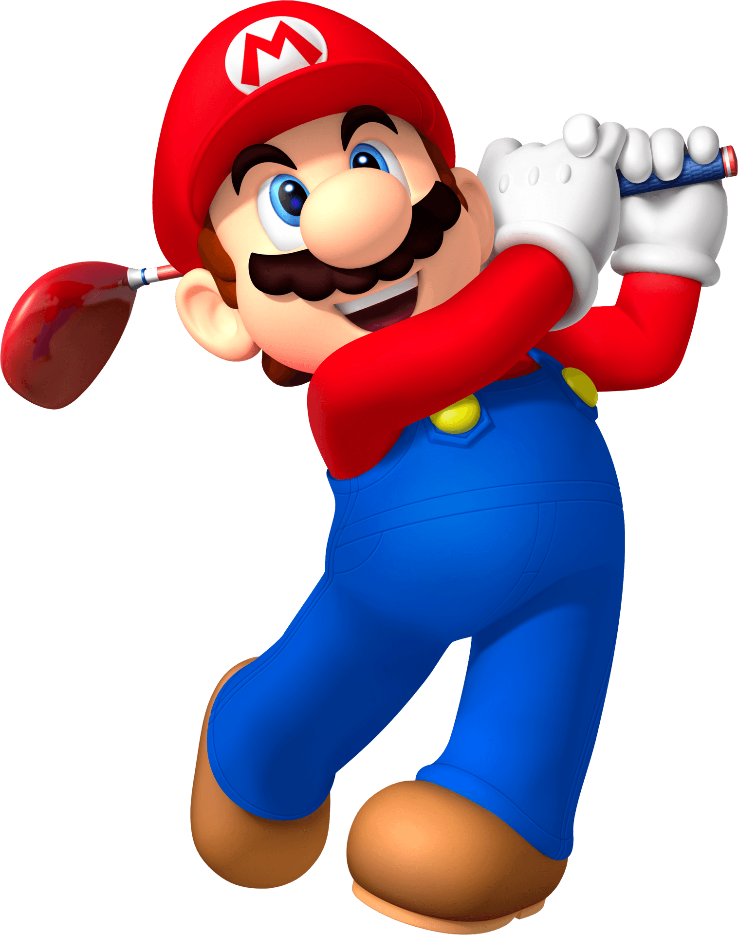 Super_ Mario_ Swinging_ Golf_ Club PNG