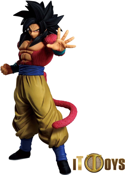 Super_ Saiyan_4_ Goku_ Figure_ Pose PNG