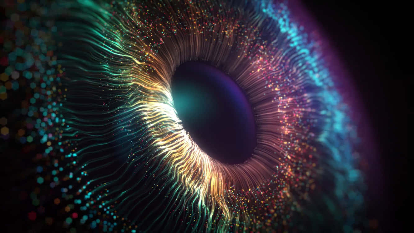 Captivating Digital Eye Artistry Wallpaper