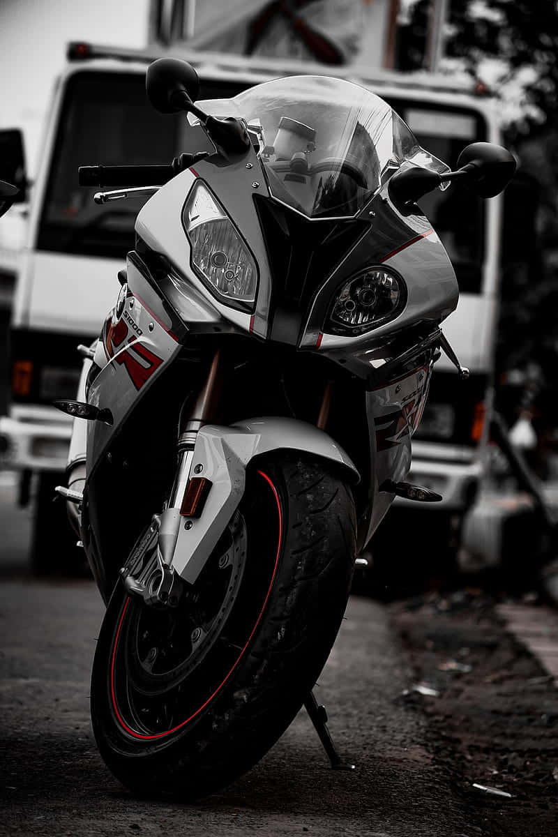 White Superbike Picture