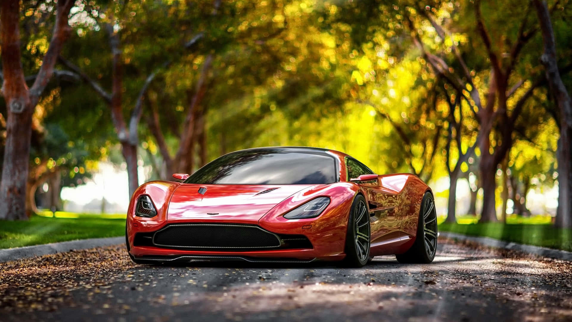 Supercar Aston Martin Vanquish Zagato Wallpaper