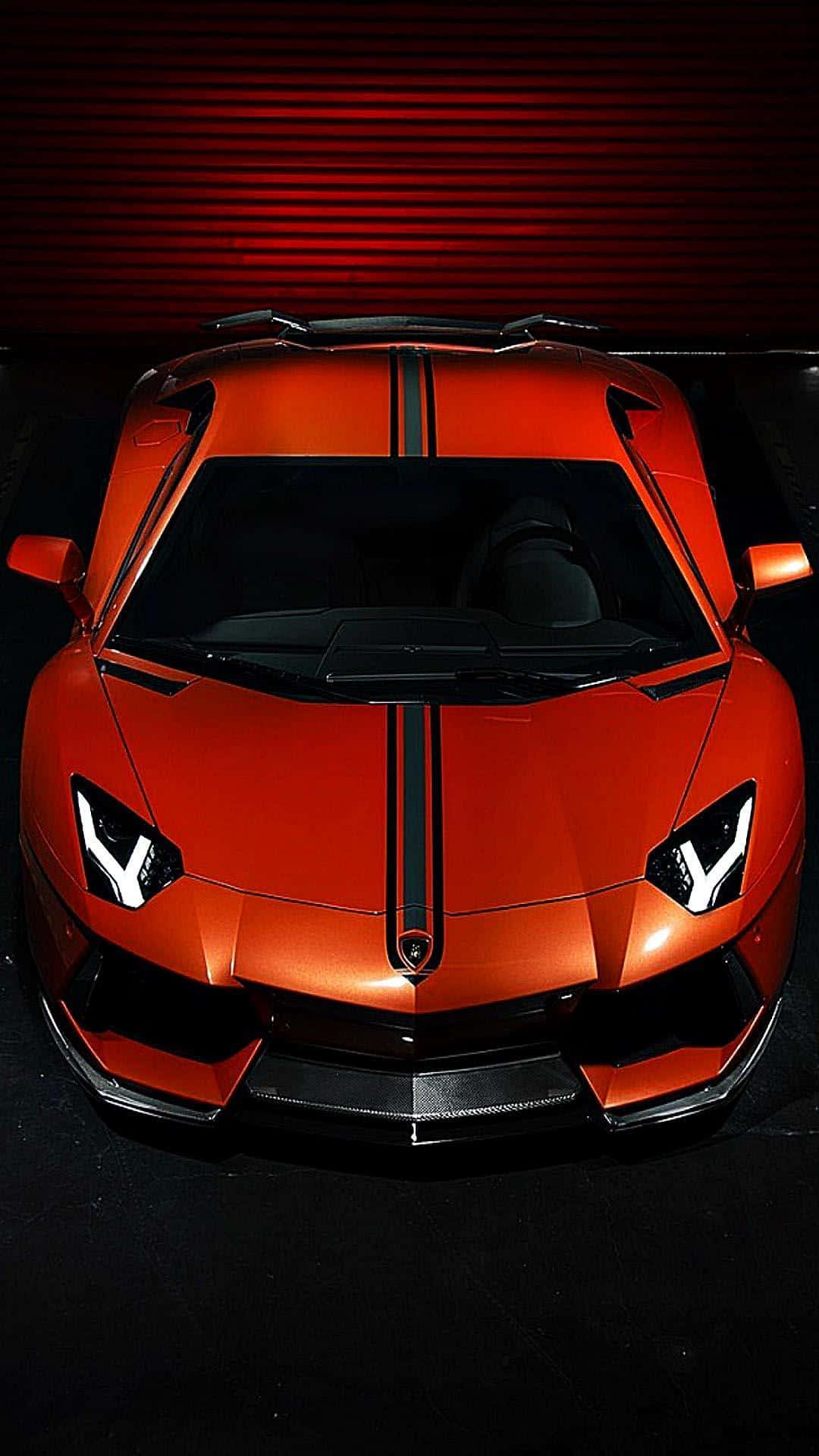 Supercarrojo Lamborghini Fondo de pantalla