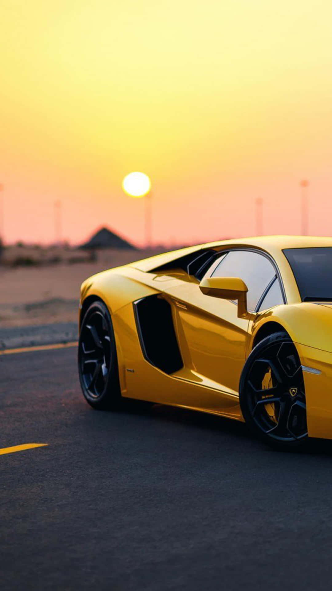 Supercar Yellow Lamborghini Wallpaper