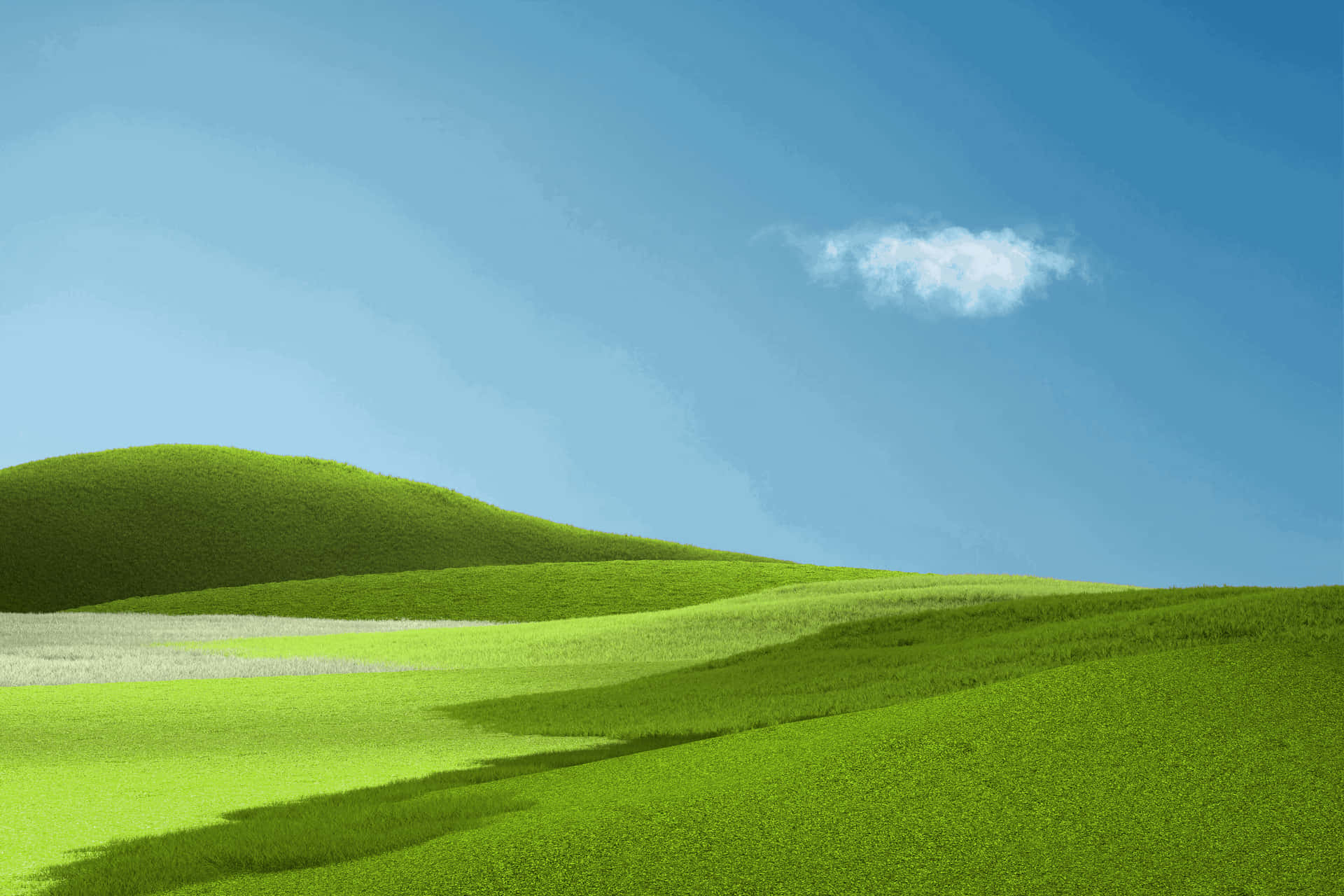 Superficielltgrön Gräs Wallpaper