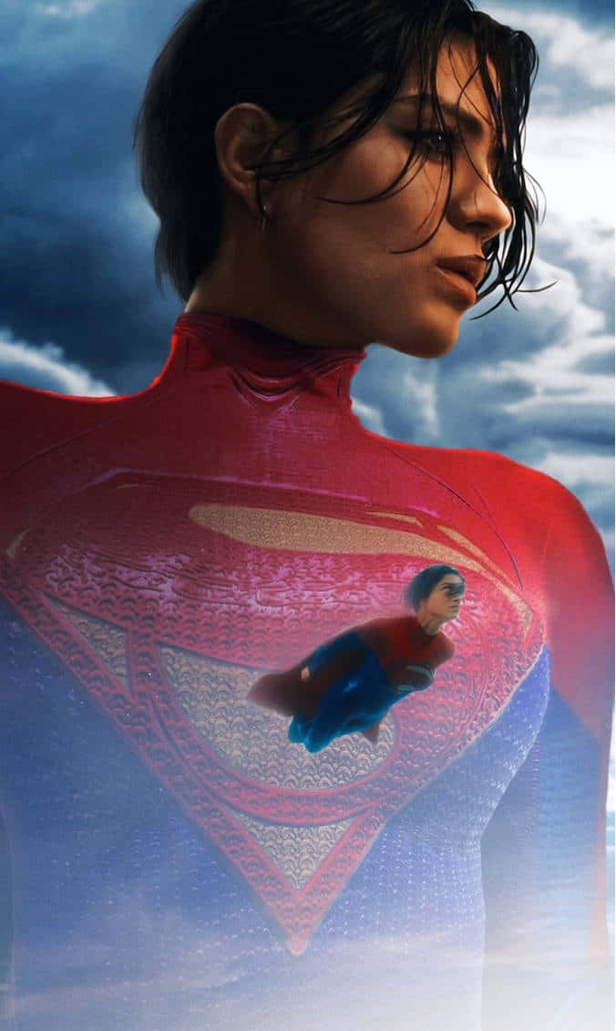 Supergirl Reflectionof Power Wallpaper