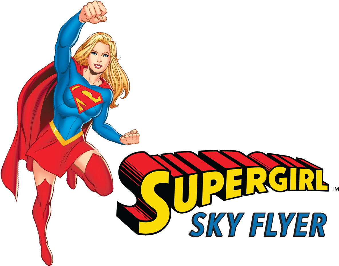 Supergirl Sky Flyer Illustration PNG