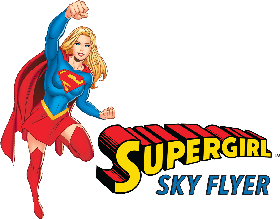 Download Supergirl Sky Flyer Illustration | Wallpapers.com