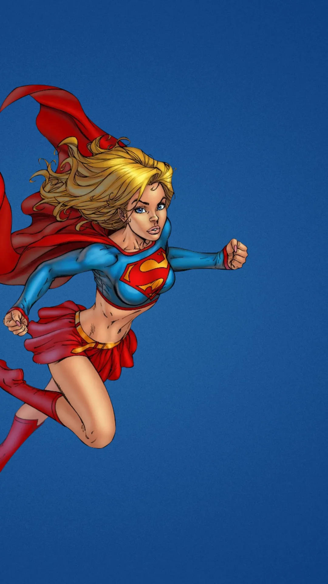 Supergirl Superhelt Iphone Wallpaper