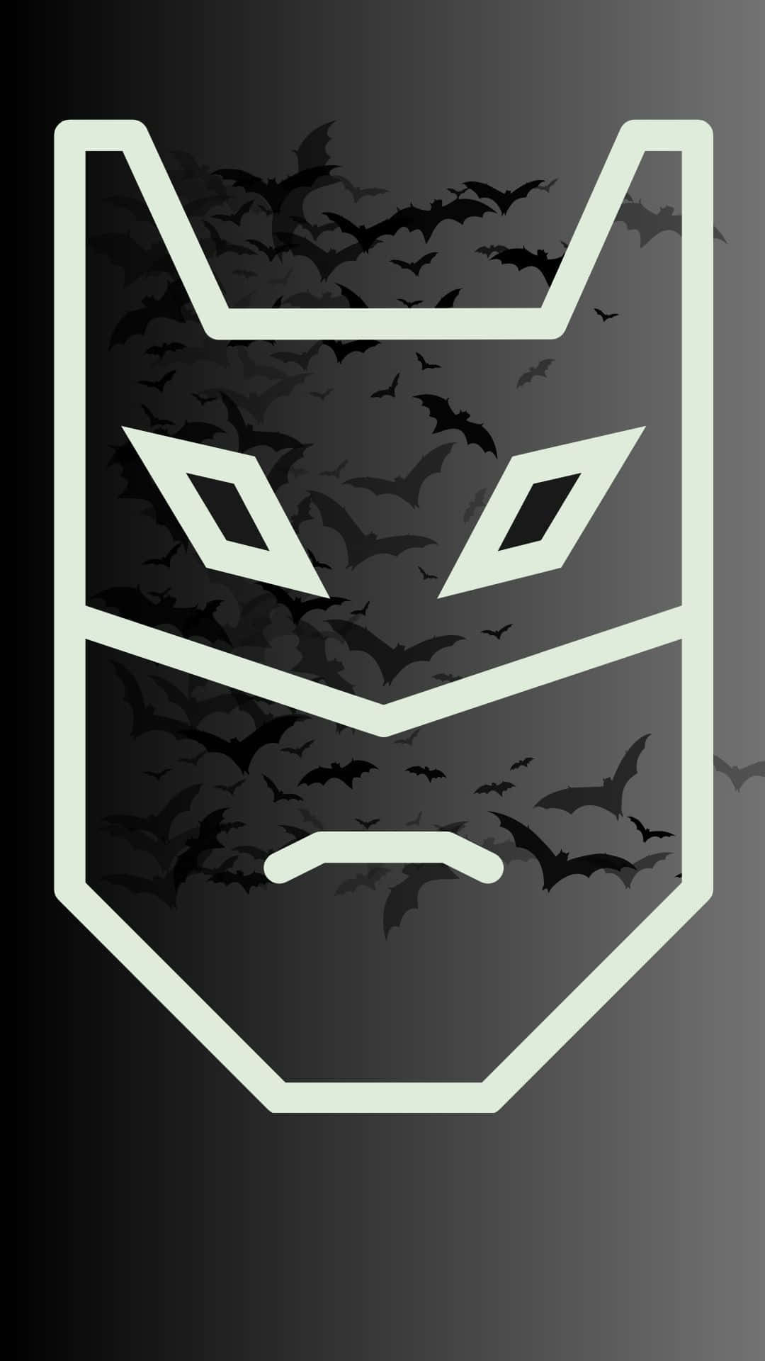 Dark Batman Superhero Mask Background