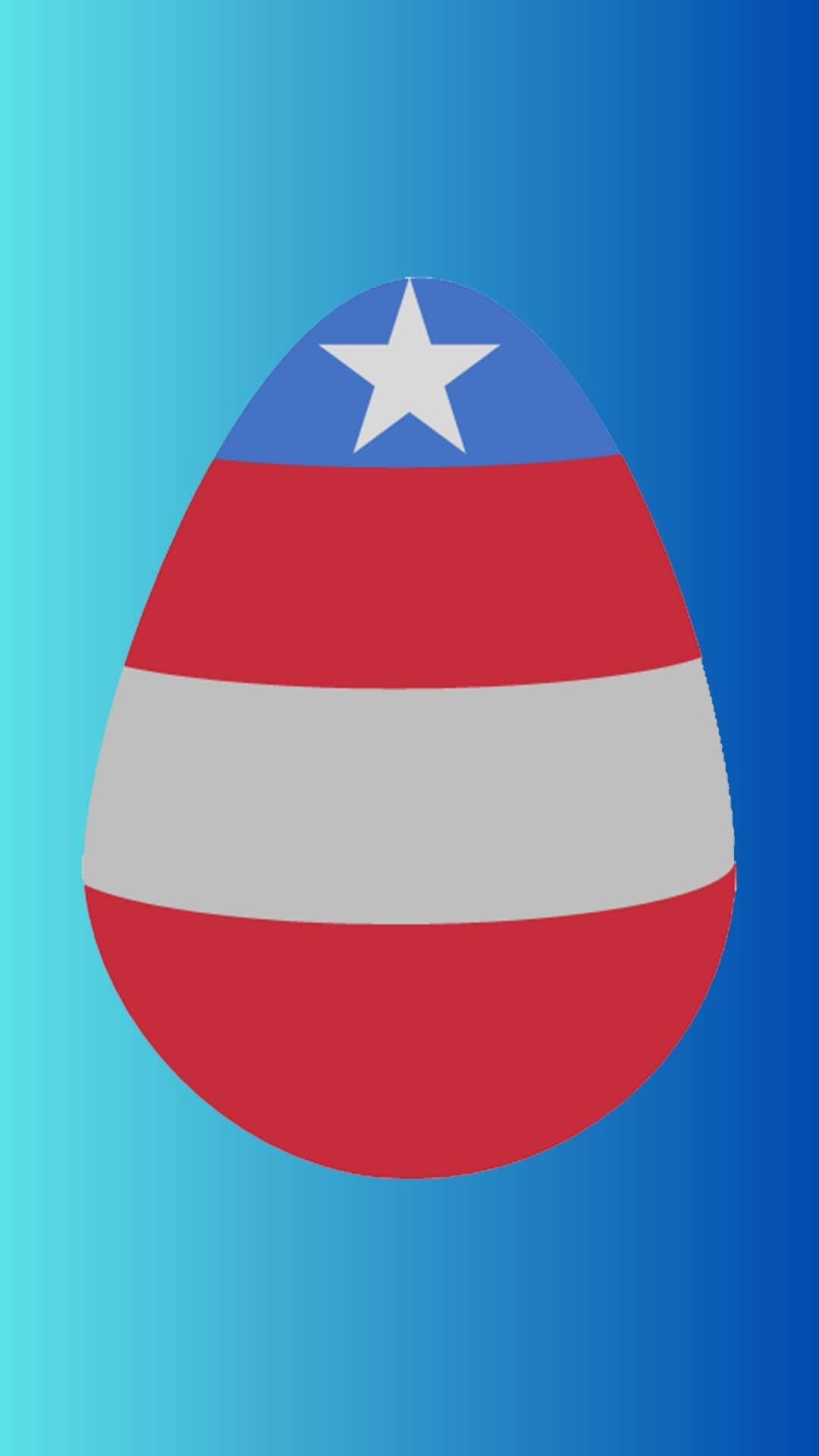 Easter Egg In Superhero Theme Background
