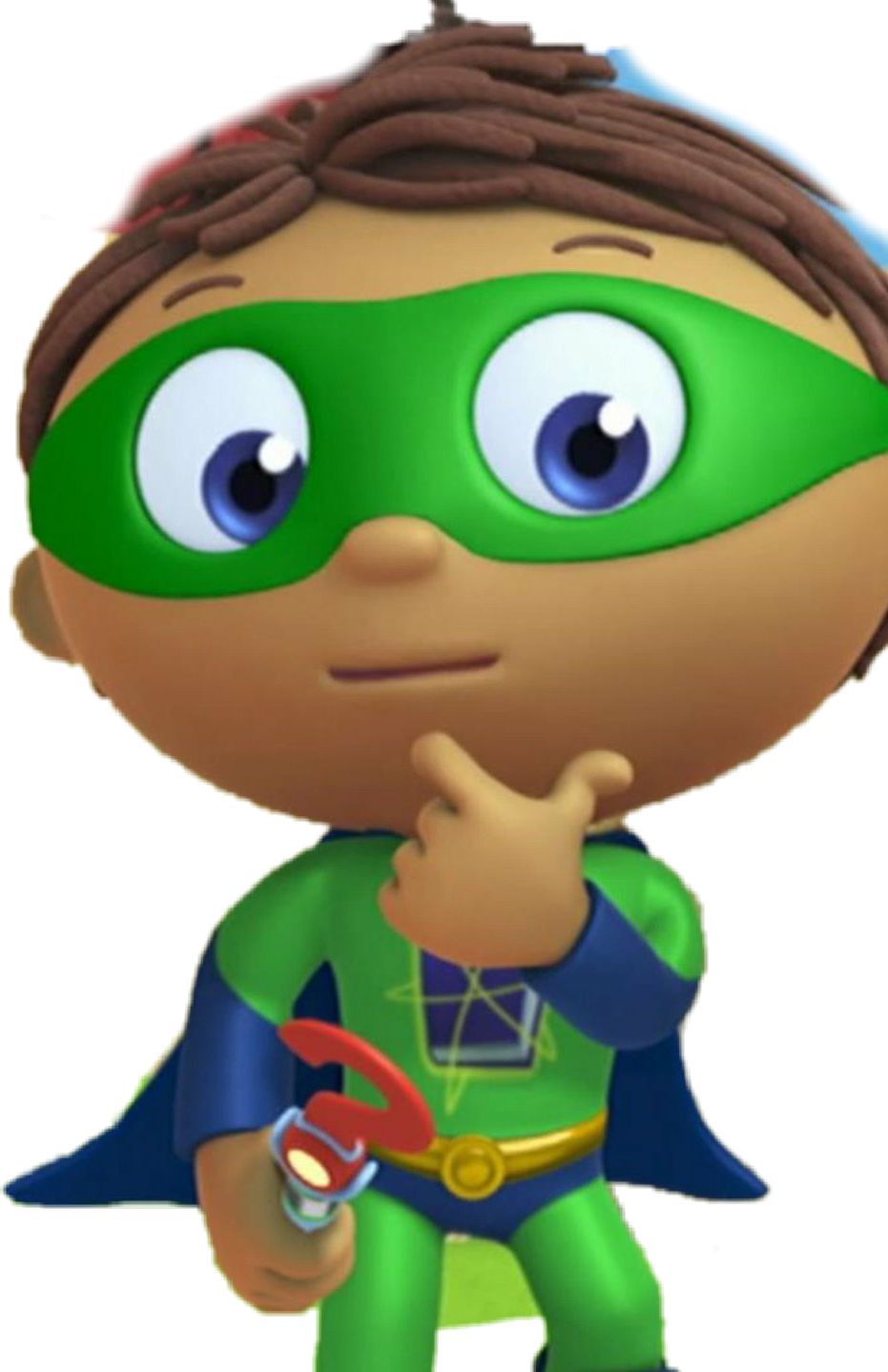Superhero Child Cartoon Character PNG