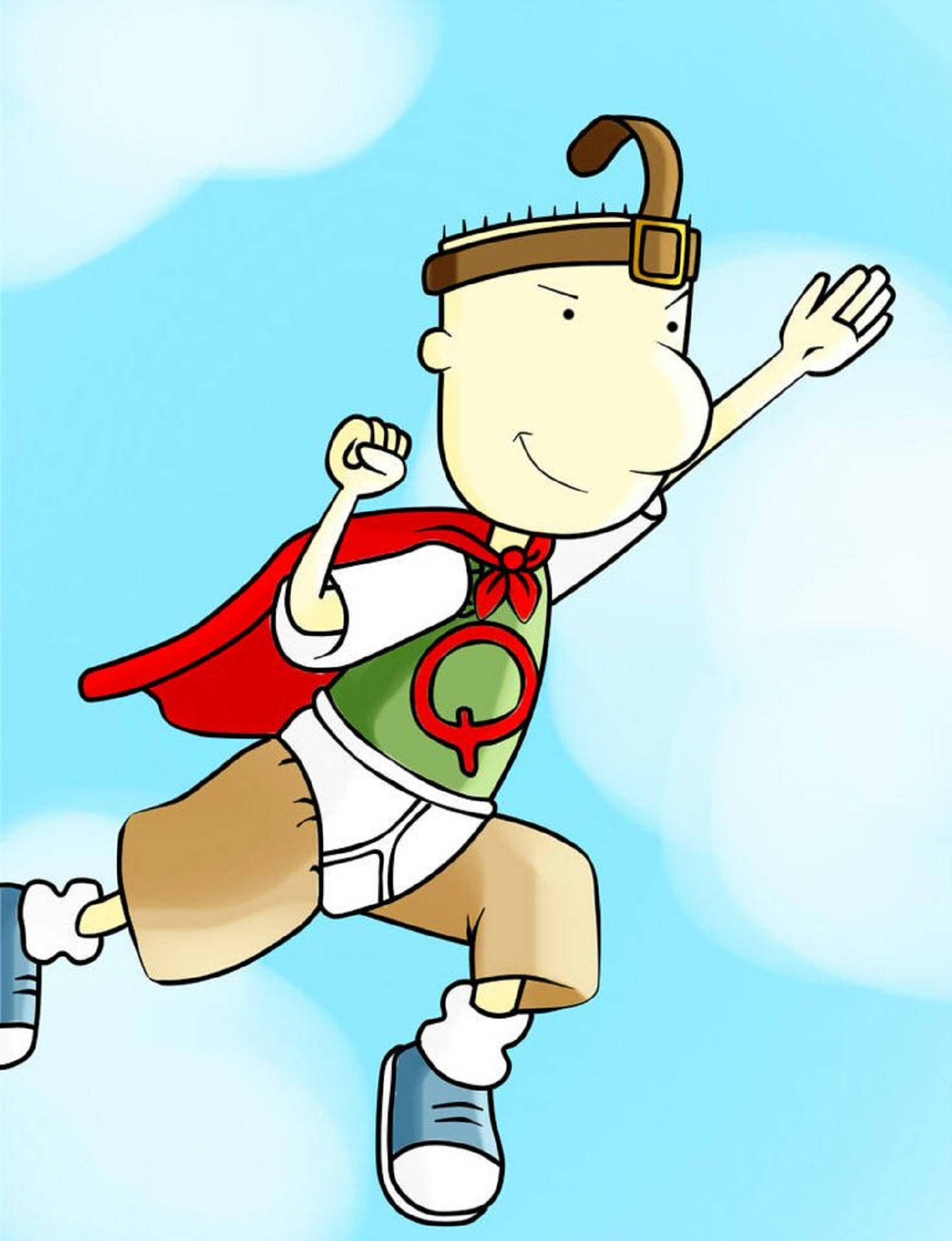Superhero Doug Of Nickelodeon Background