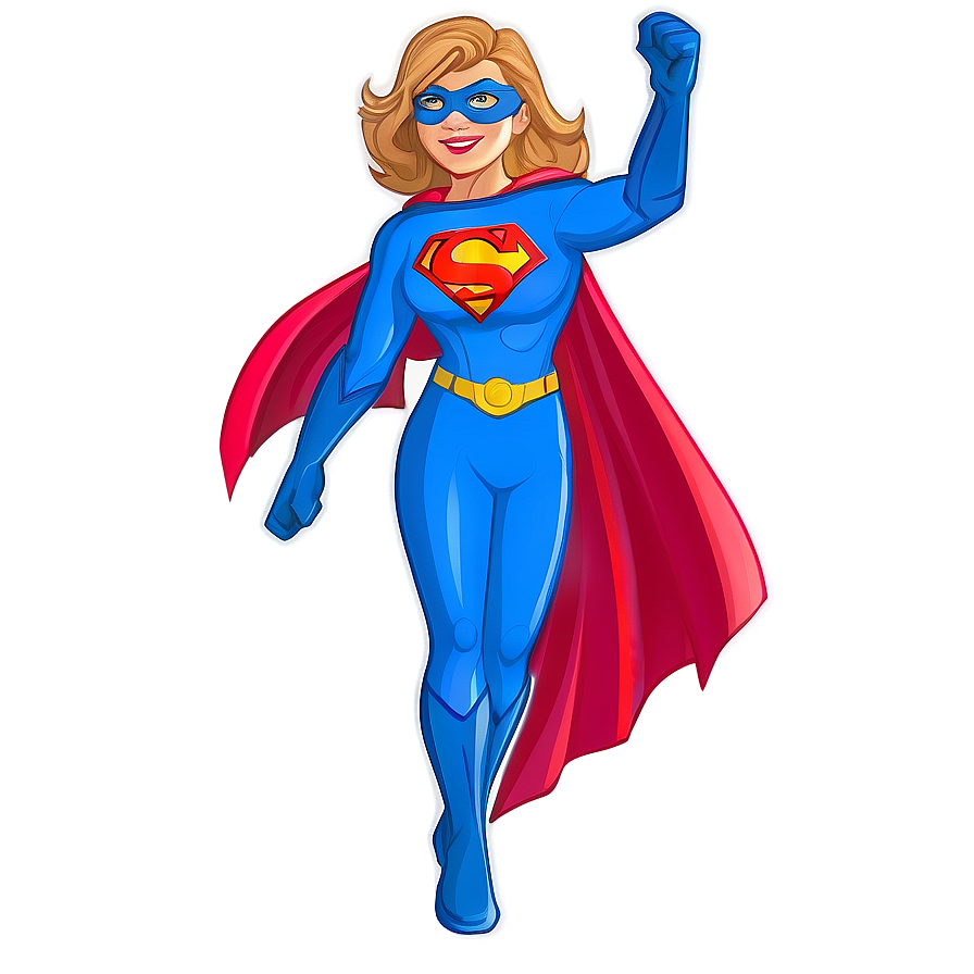 Download Superhero Girl Graphic Png 05032024 | Wallpapers.com