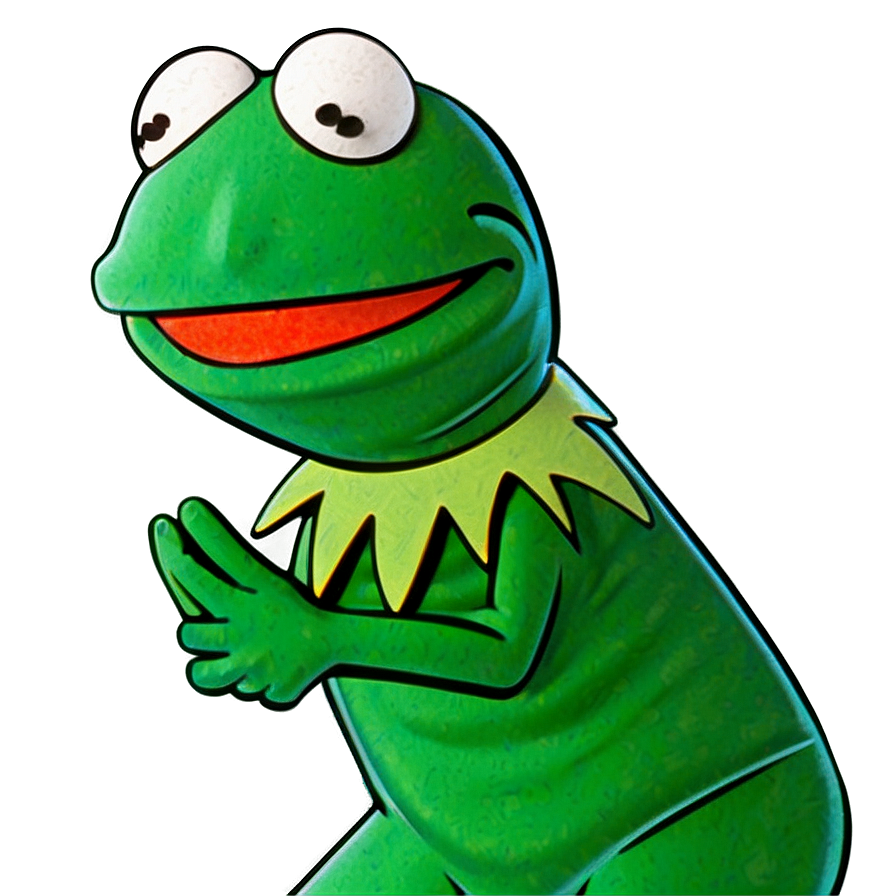 Superhero Kermit Png Ccy35 PNG