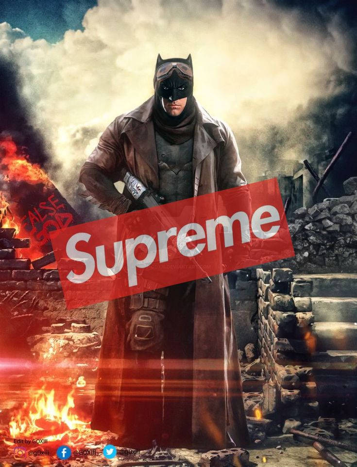 Download Superhero Supreme Batman Wallpaper 