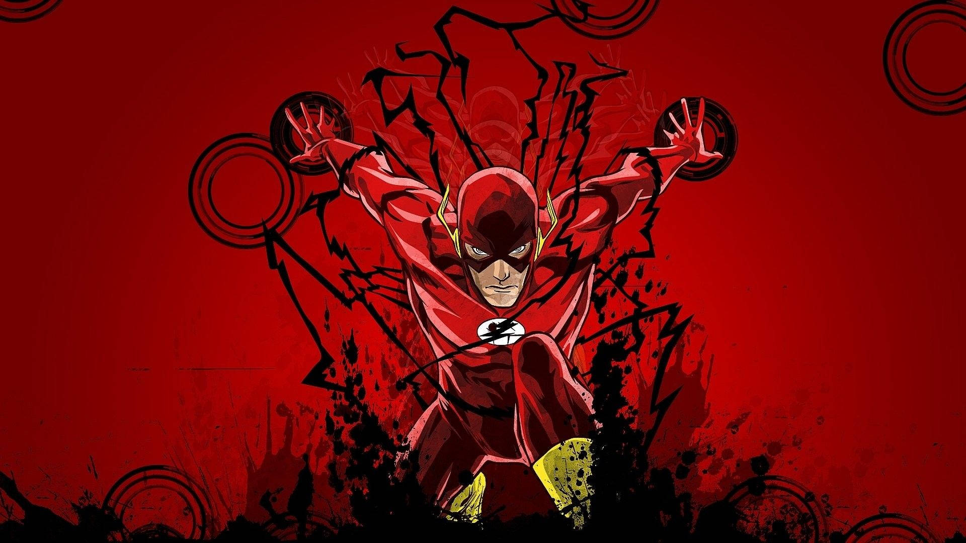 The Flash, unstoppable hero Wallpaper