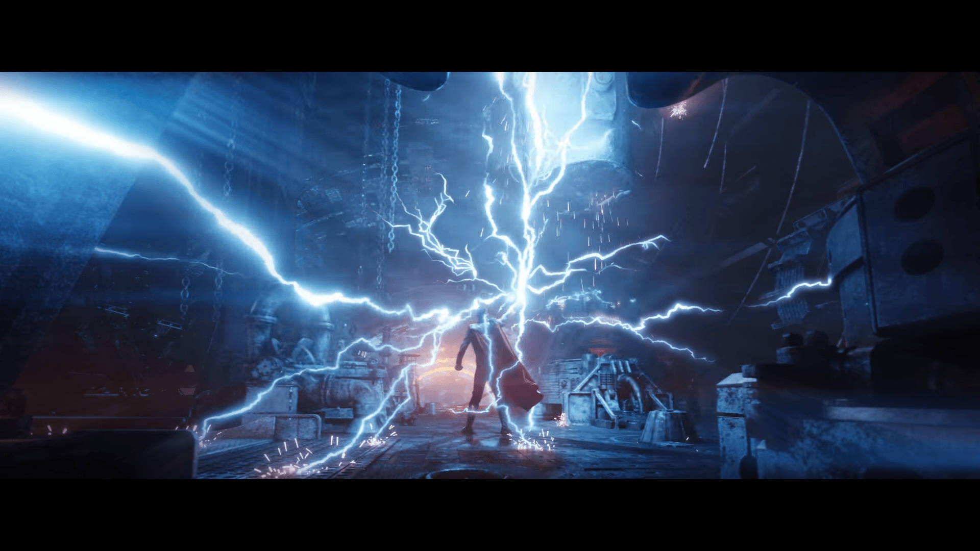 Superhero Thor Stormbreaker Lightning Power Wallpaper