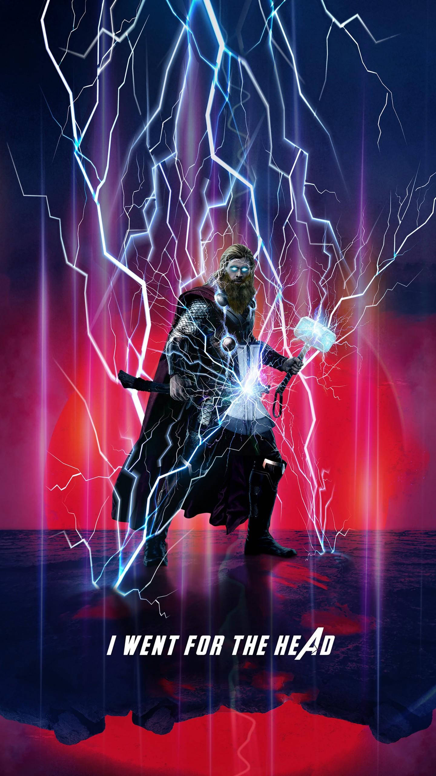 Superhero Thor Stormbreaker Quote Background