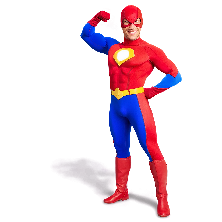 Download Superhero Victory Pose Png 10 | Wallpapers.com