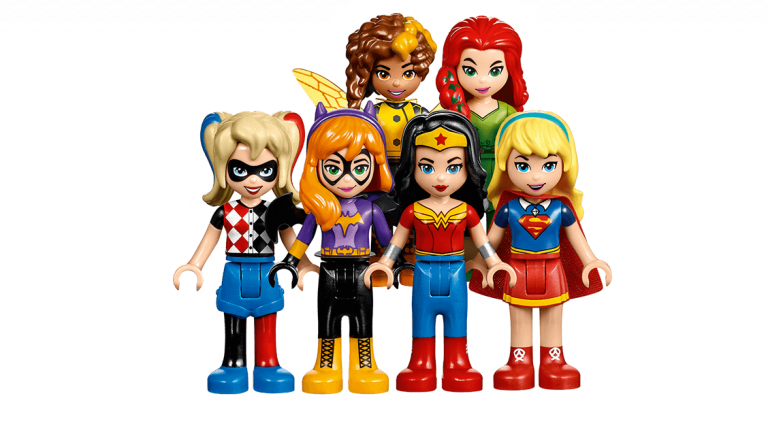 Superhero_ Girls_ Figurines_ Collection PNG