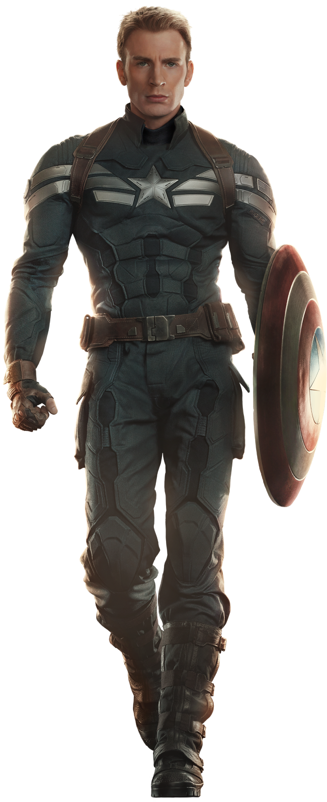 Superhero_ Soldier_with_ Shield PNG