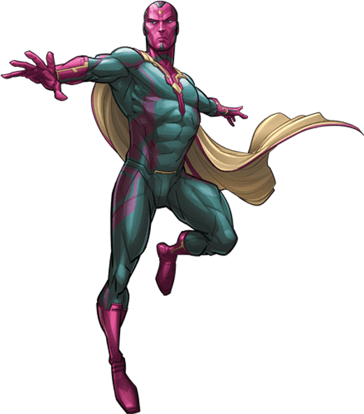 Superheroin Action Pose PNG