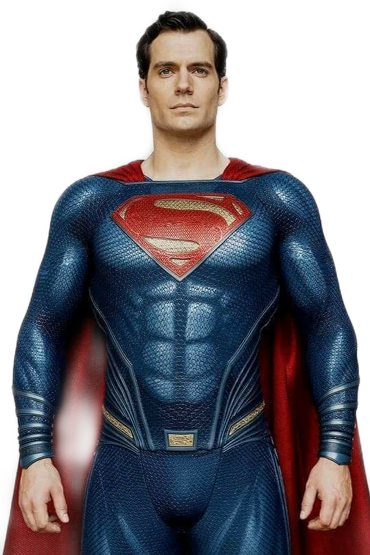 Superheroin Blueand Red Costume PNG