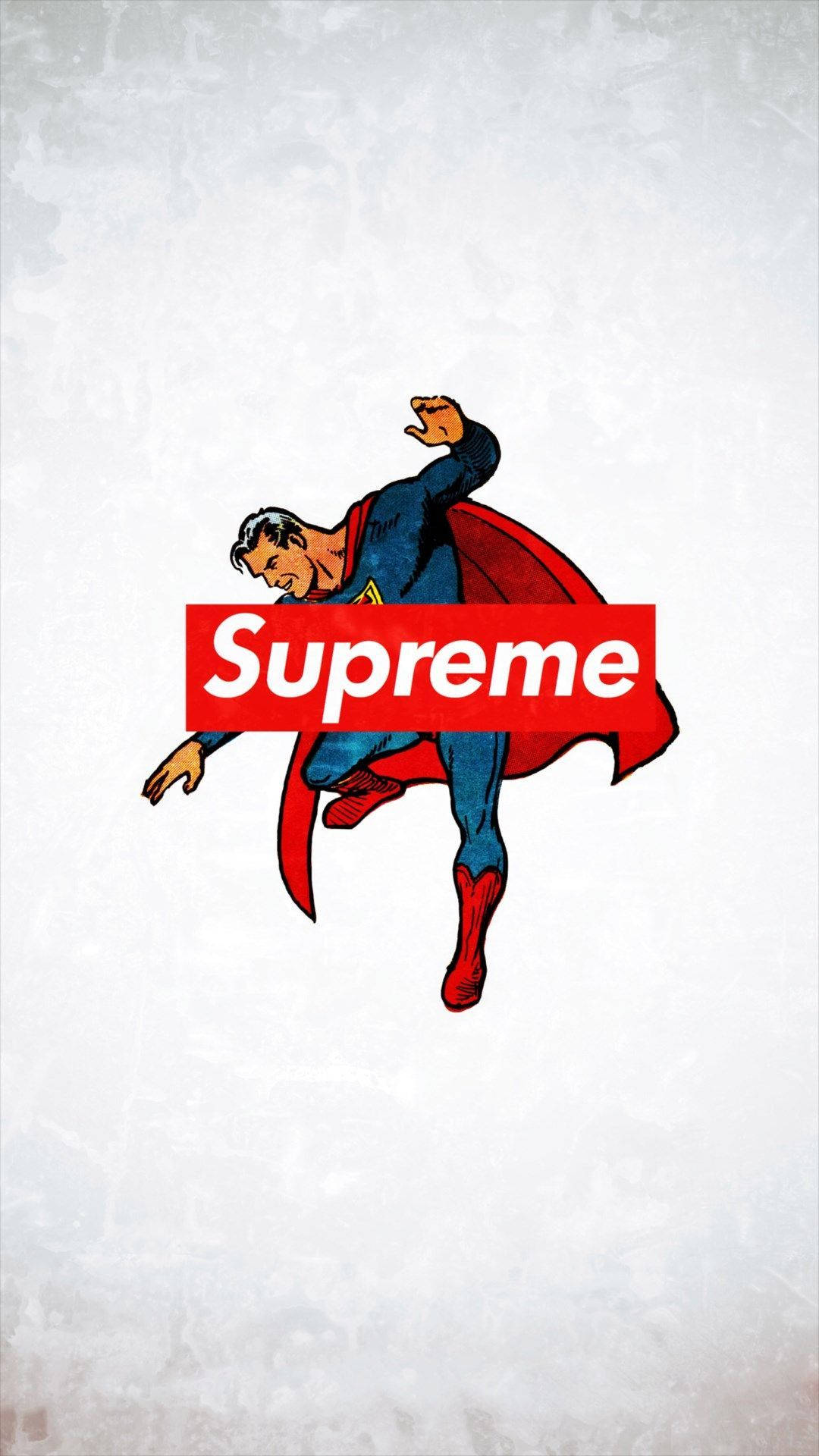 Superior Supreme Logo With Superman Wallpaper