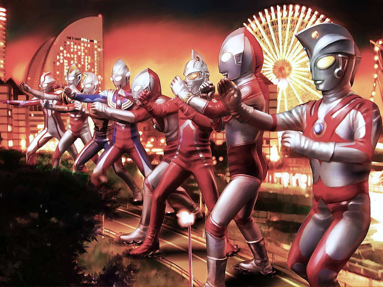 Superior Ultraman 8 Brothers Wallpaper