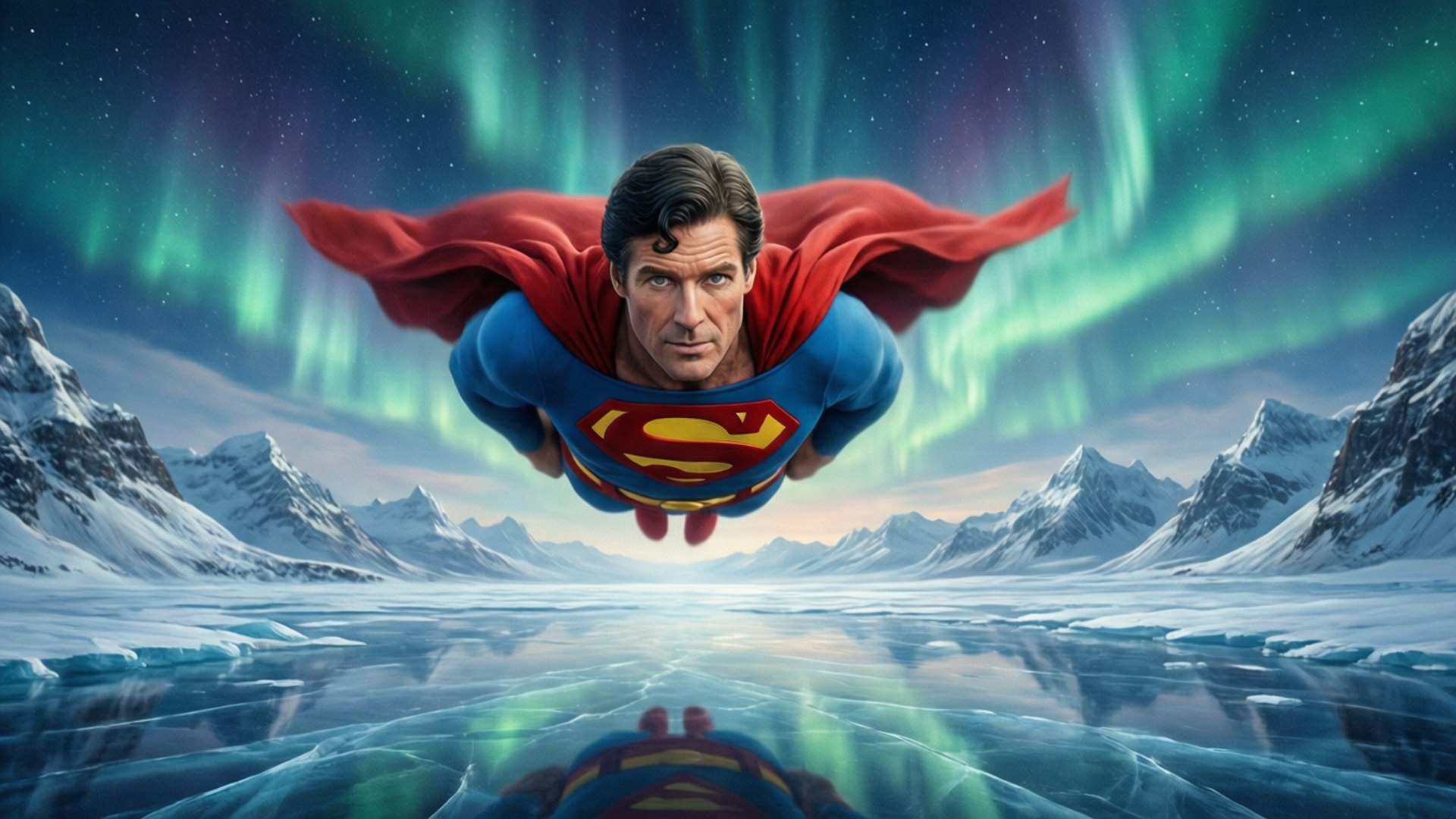 Superman Arctic Taustakuvat