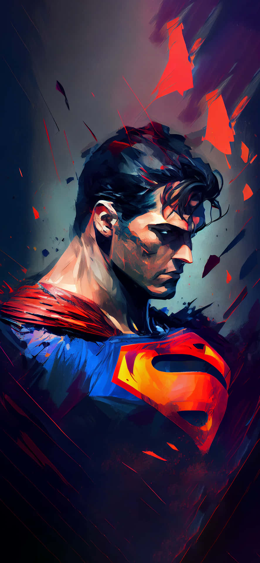 Supermanbakgrundsbild.