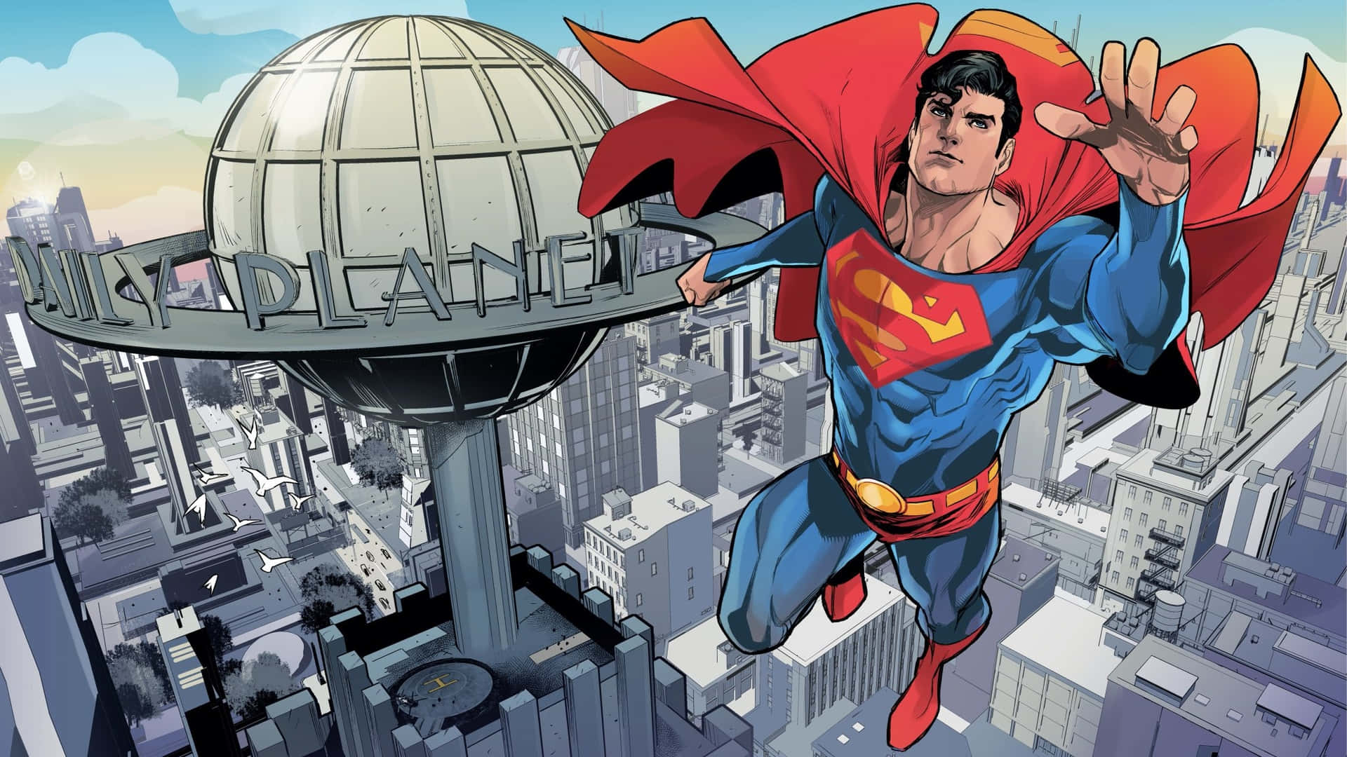 Supermansbakgrundsbild