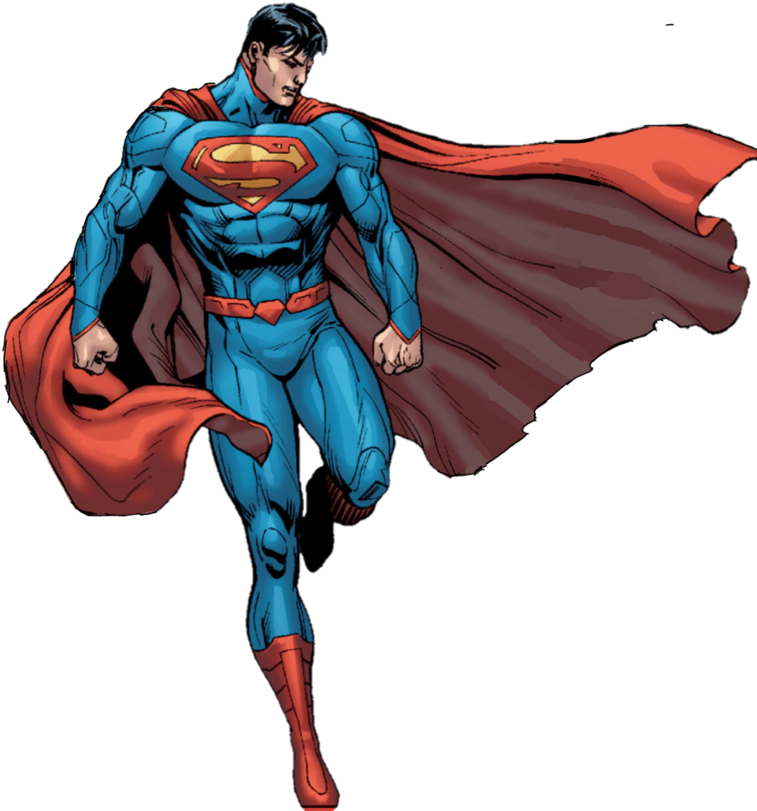 Superman Classic Pose PNG