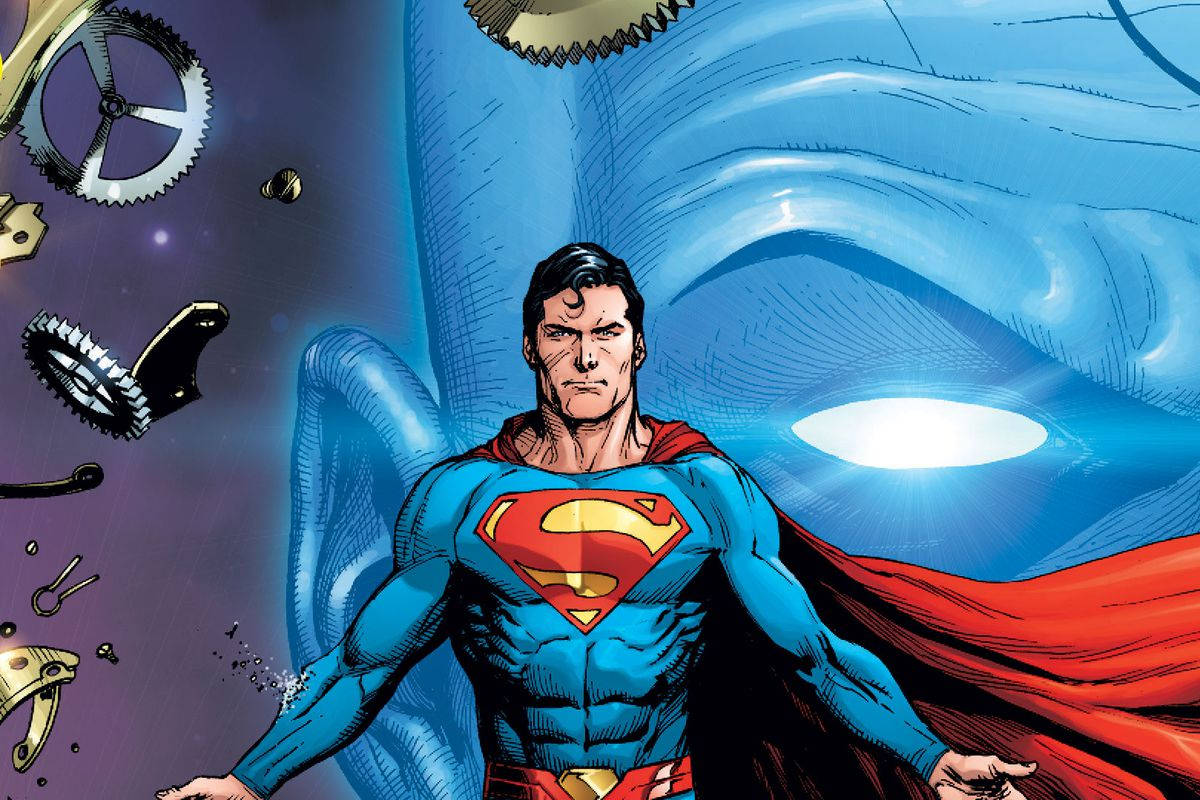 Supermandoktor Manhattan Comics Tapet. Wallpaper