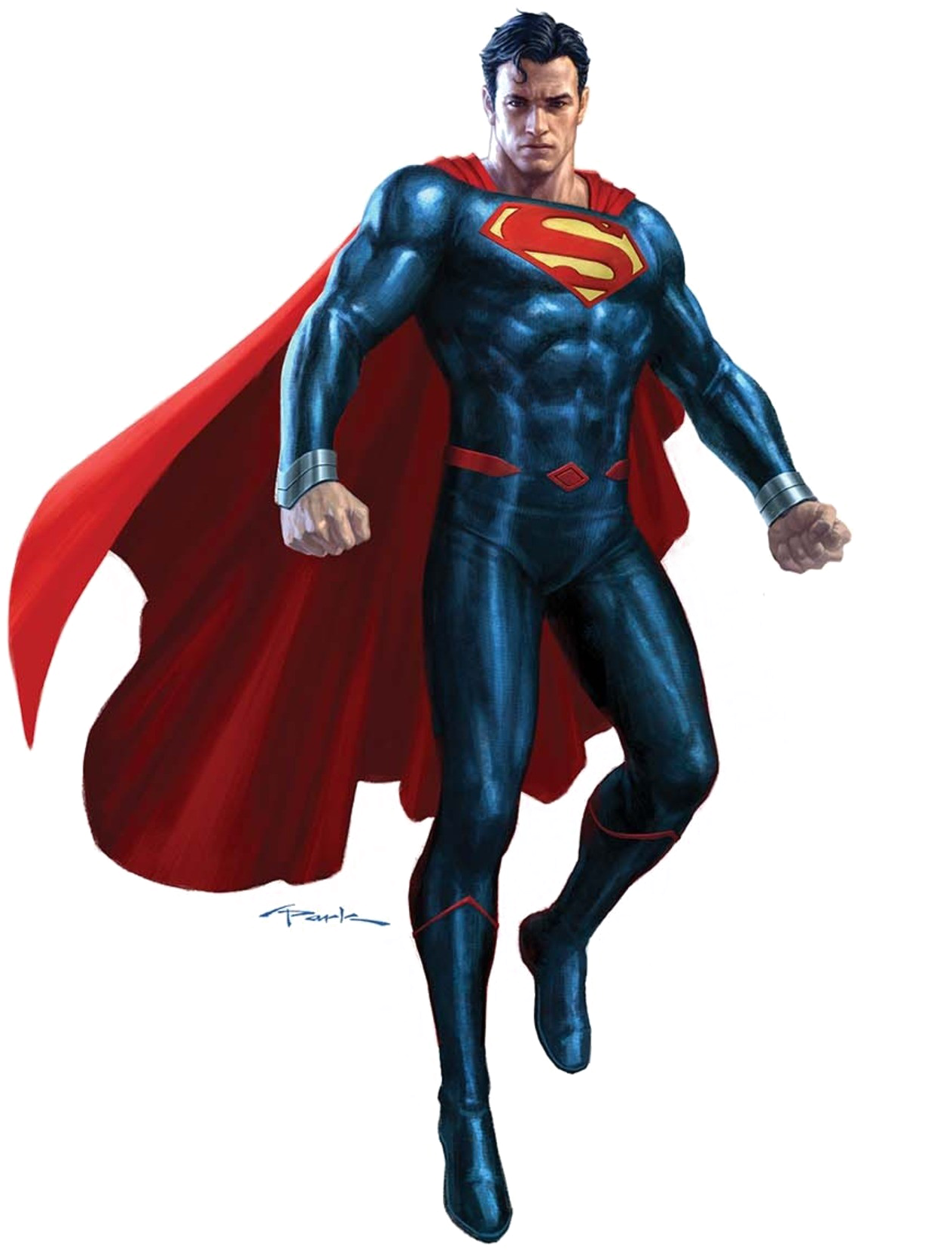 Superman Bruce Timm Justice League Comic book Comics, Superman Pose s,  superhero, fictional Character png | PNGEgg